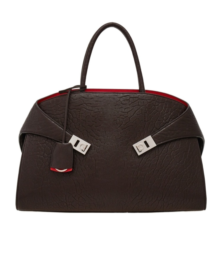 FERRAGAMO FERRAGAMO HUG LARGE TOTE BAG 