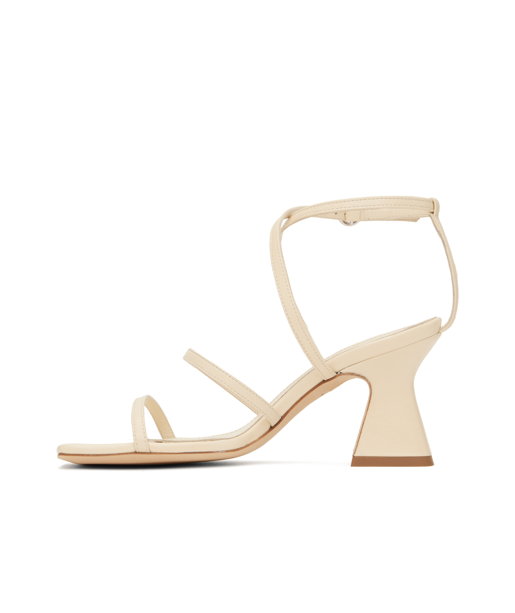 Aeyde Square Toe High Heel Sandals