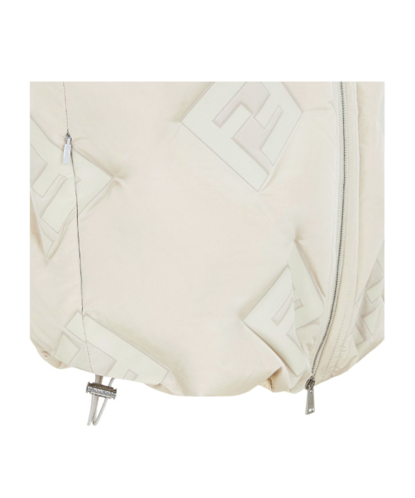 Fendi Vest Ff Technical Fabric In White