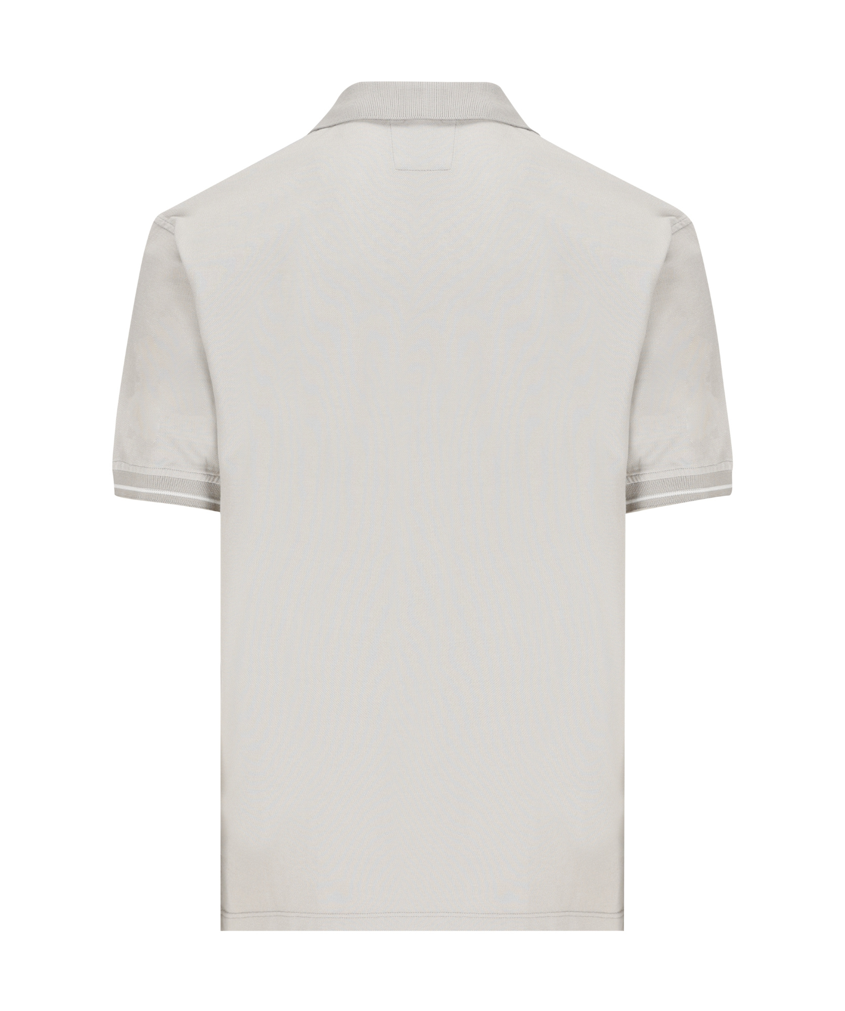 C.p. Company Short-sleeved Polo Shirt In White