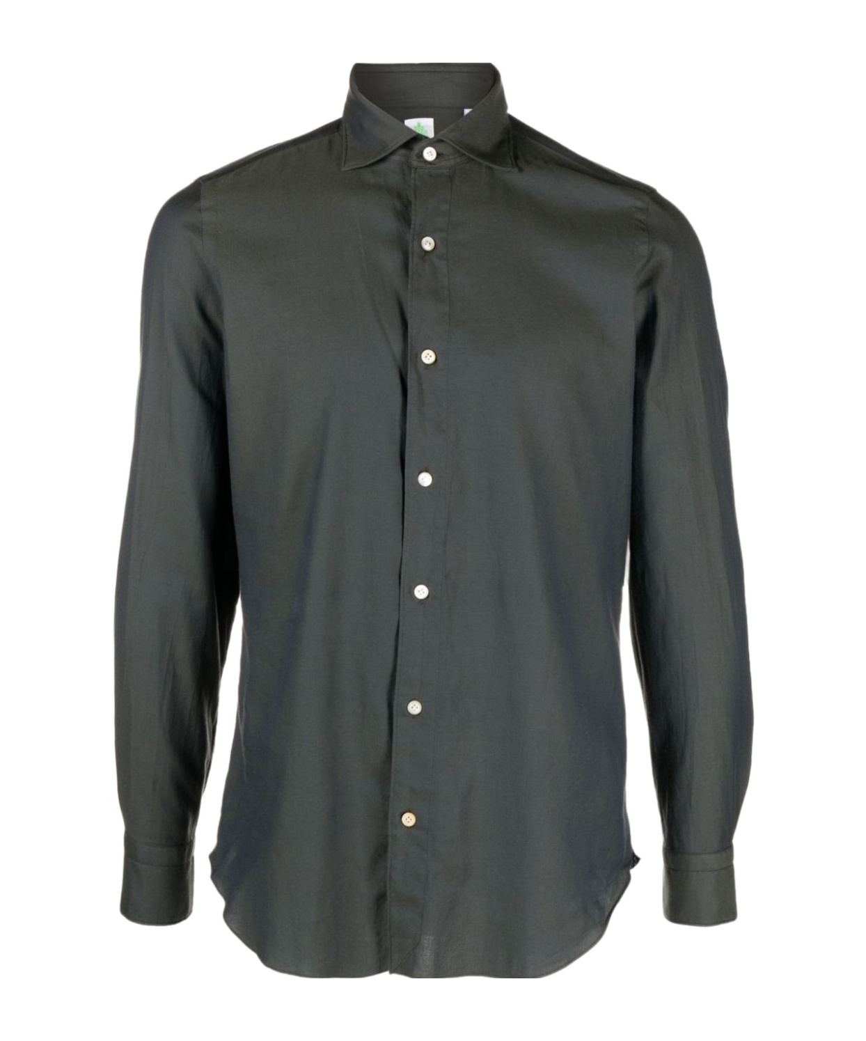 Shop Finamore 1925 Napoli Tokyo Cotton Shirt In Black