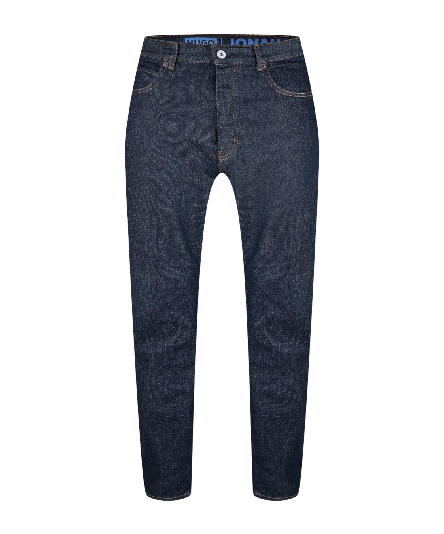 Hugo Boss Minimalist Straightleg Jeans In Black