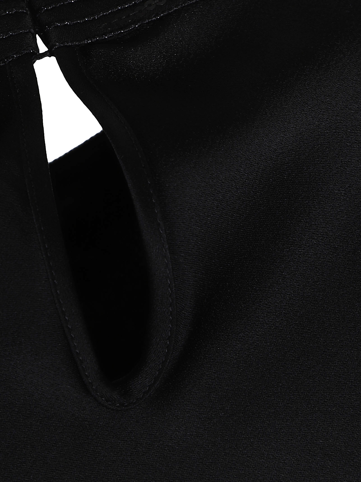 Antonelli Keyhole Maxi Dress In Black