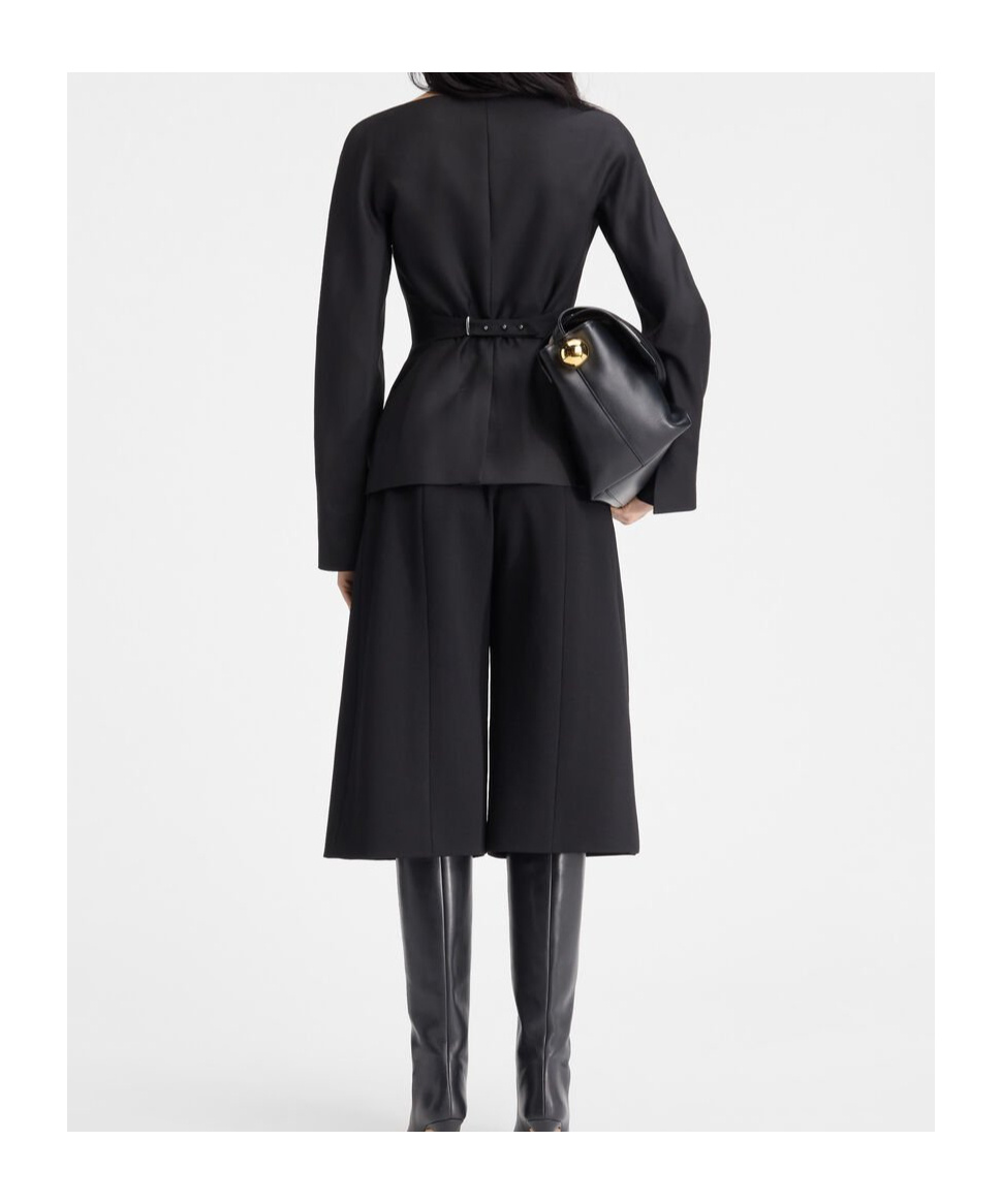 Jacquemus Long-sleeved Casual Jacket In Black