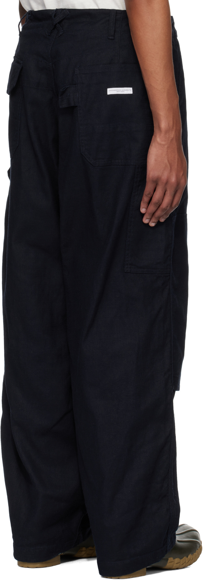 Engineered Garments Painter Trousers In Navy Blue