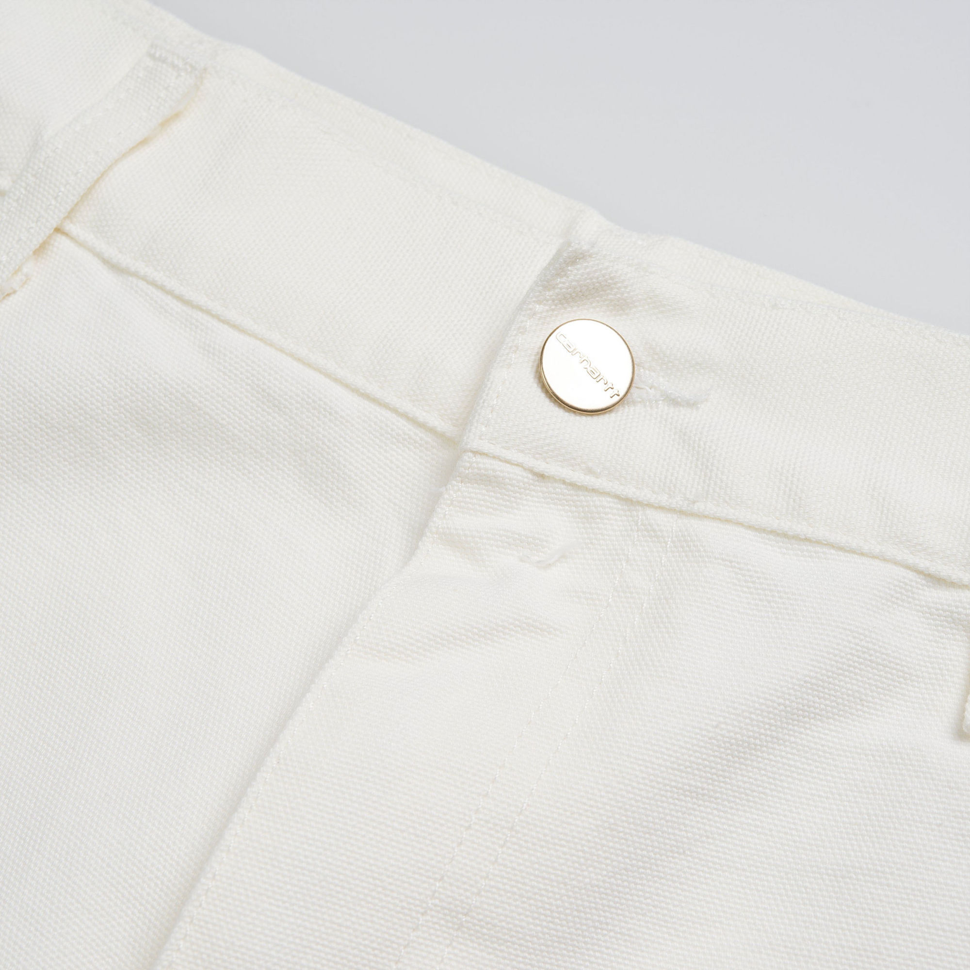 Carhartt Single Knee Shorts In White