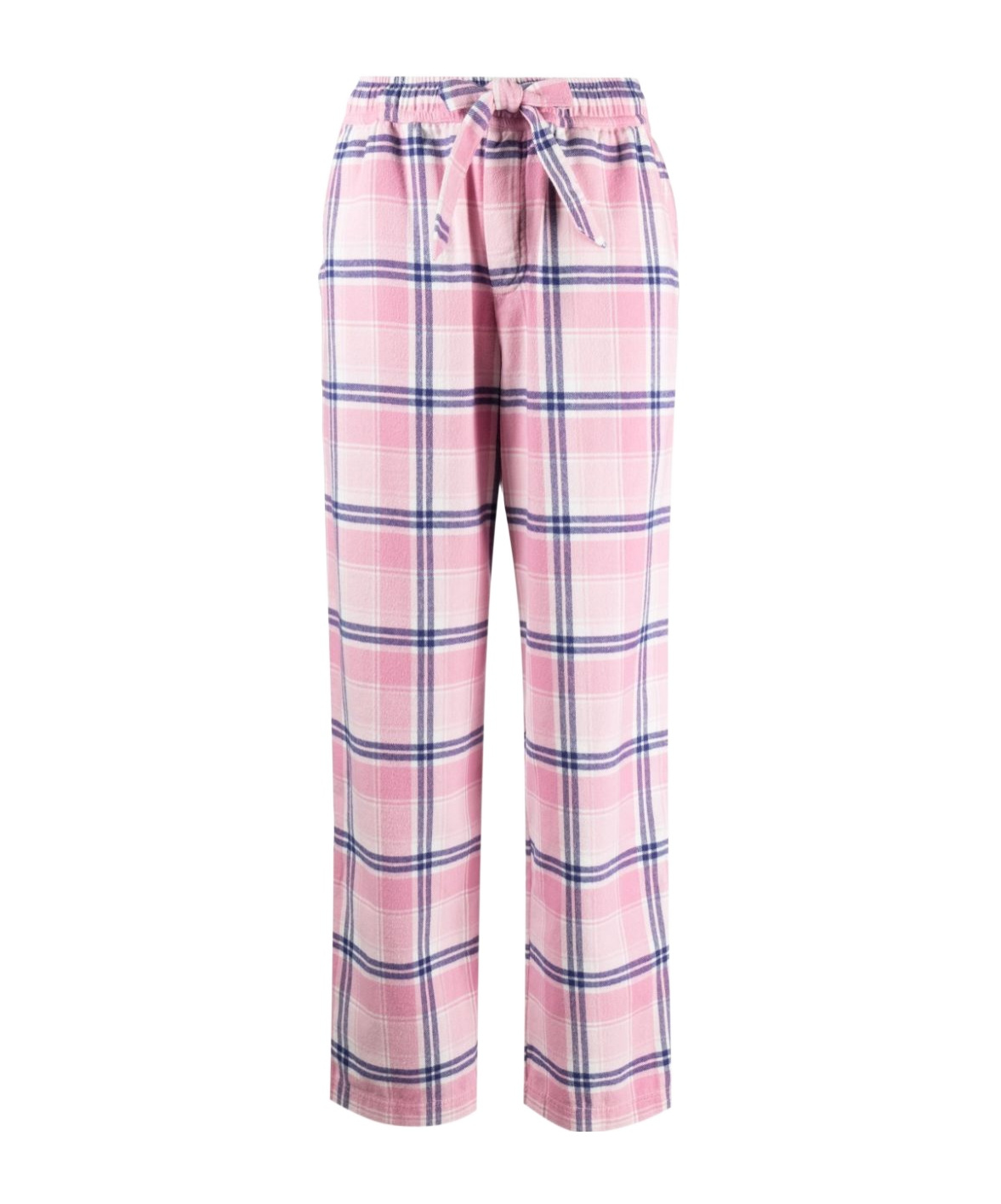 Tekla Flannel Plaid Pijamas Pants In Pink