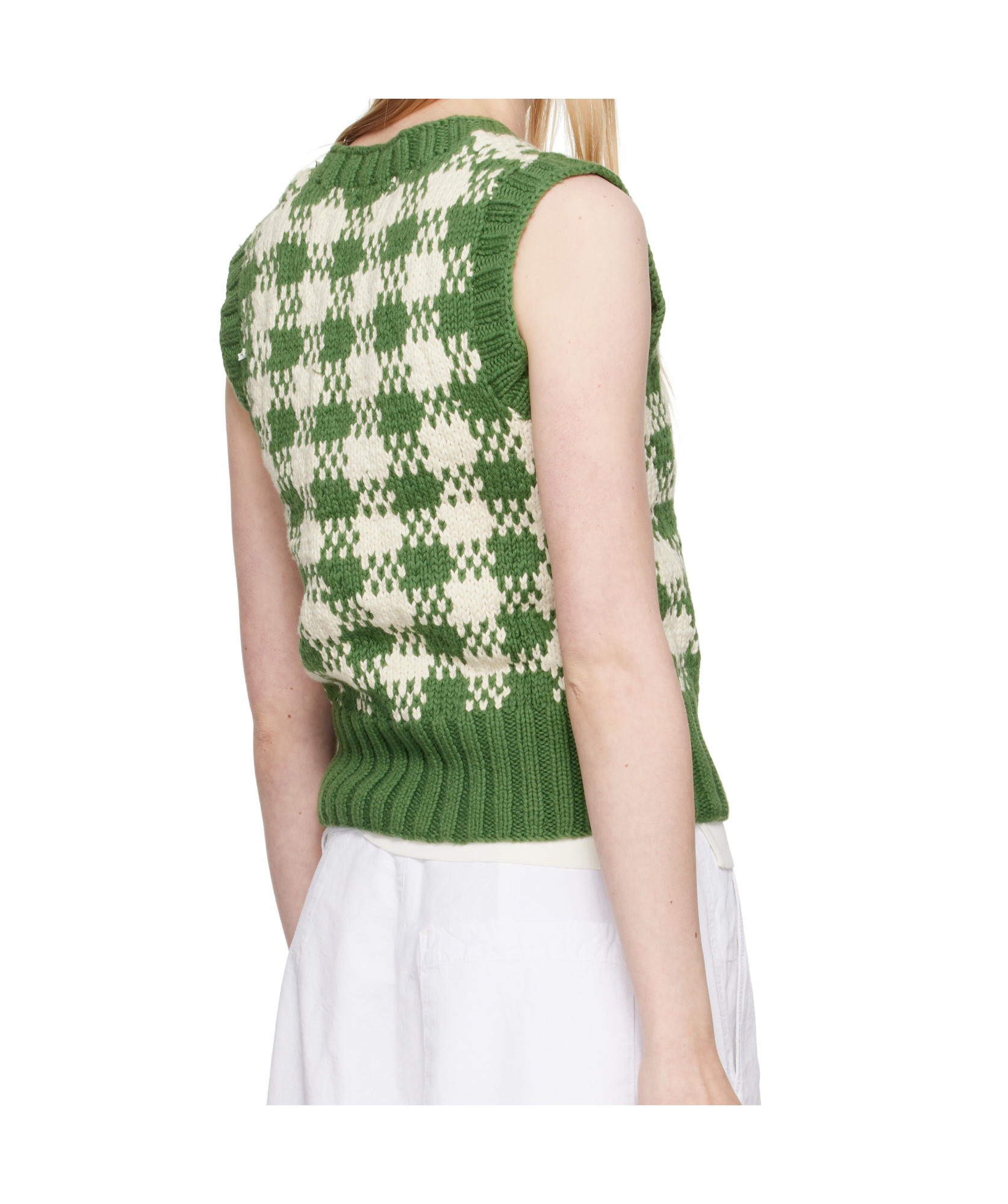 Ymc You Must Create Sleeveless Knitted Vest