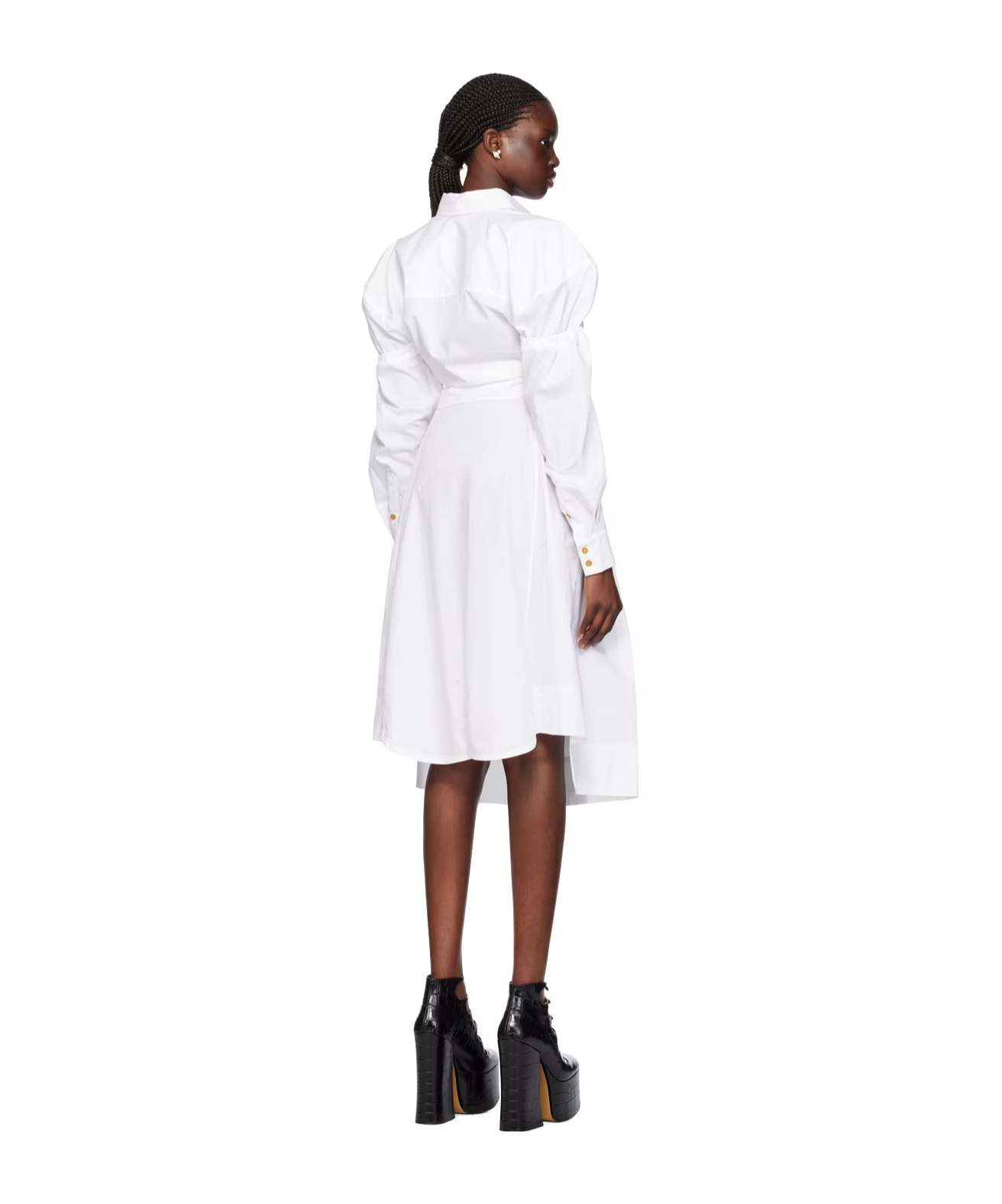 Vivienne Westwood Kate Medium Length Dress In White