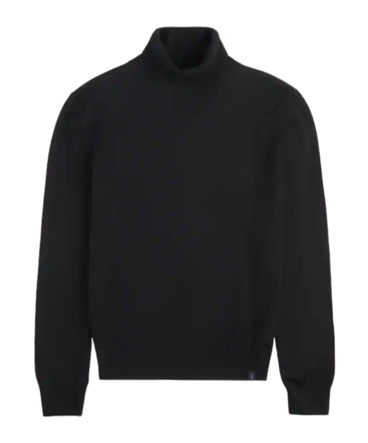 Fay Turtleneck Sweater In Black