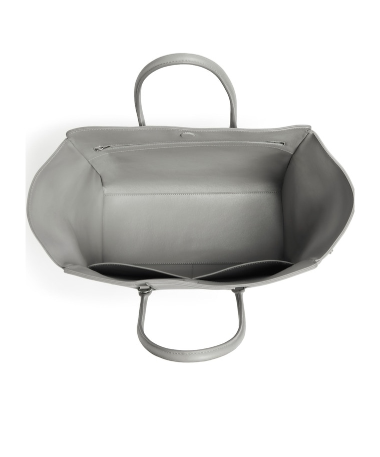 Balenciaga Hampton Small Tote Bag In Gray