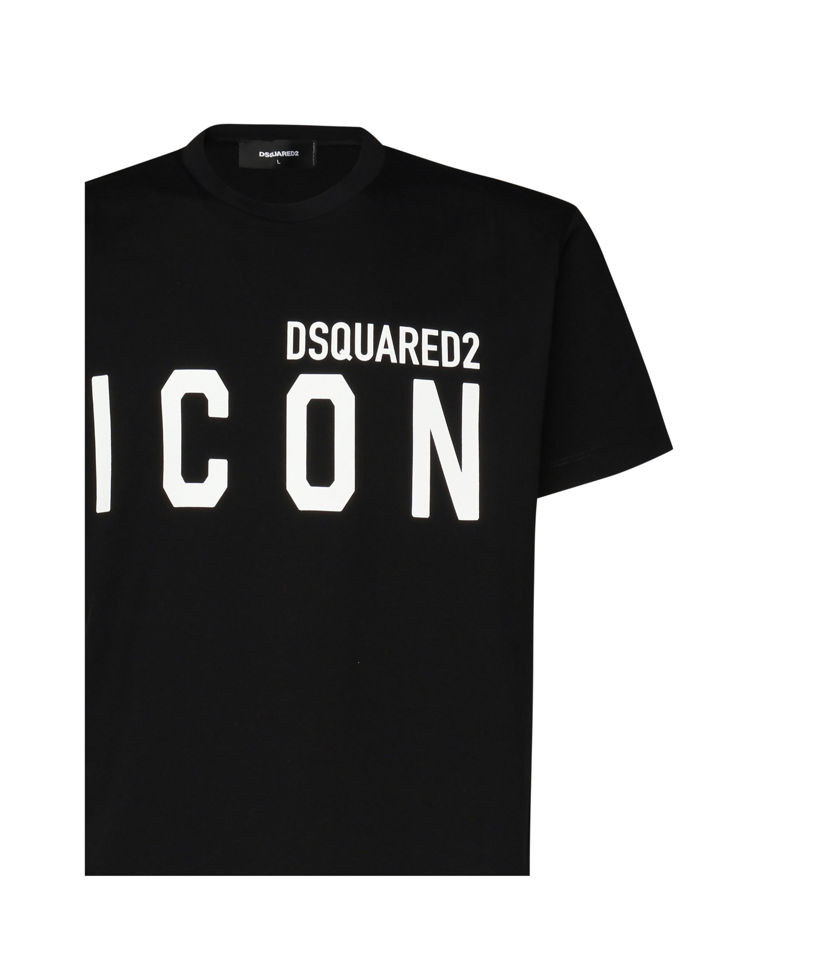 Dsquared2 Short-sleeved T-shirt In Black
