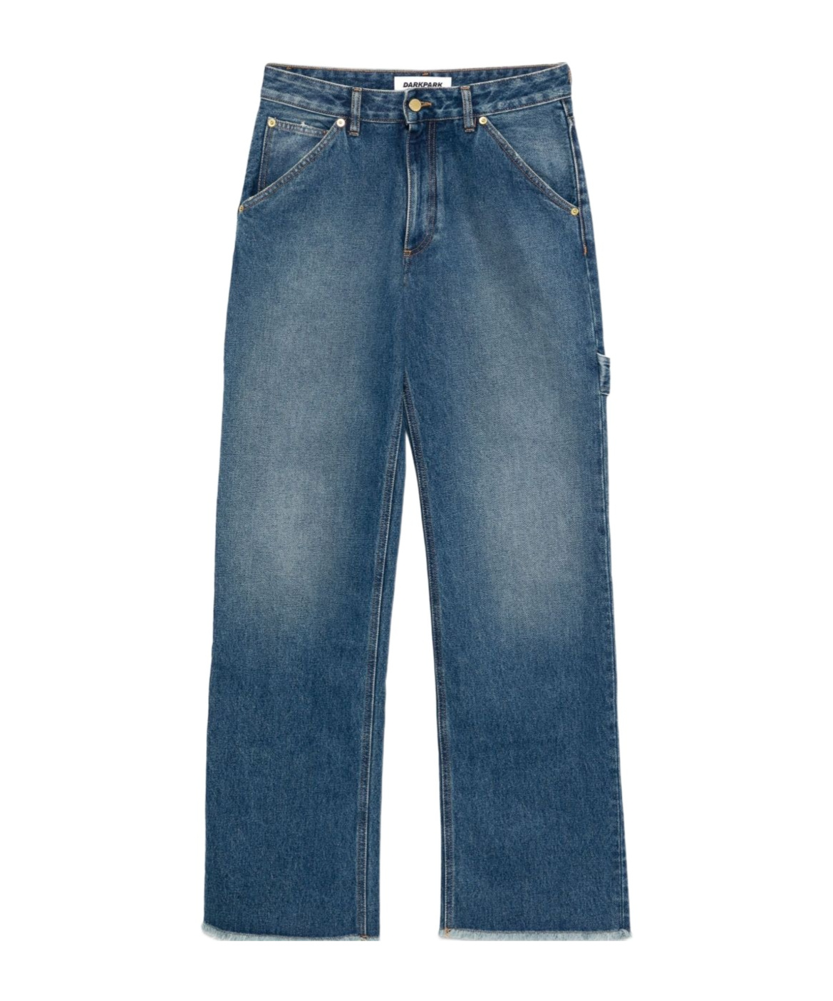 Darkpark Jeans With Belt Loops In Blue
