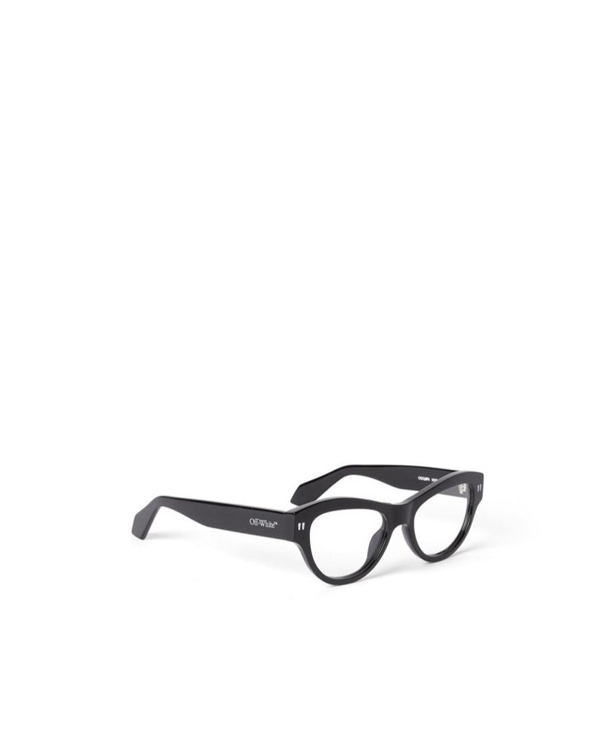 Off-white Full-frame Flat Mirror In Black