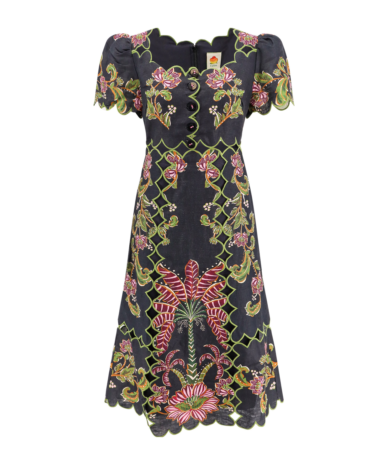 Farm Rio Floral Dress
