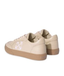 Off-white New Low Vulcanized Calf Leather In Nude