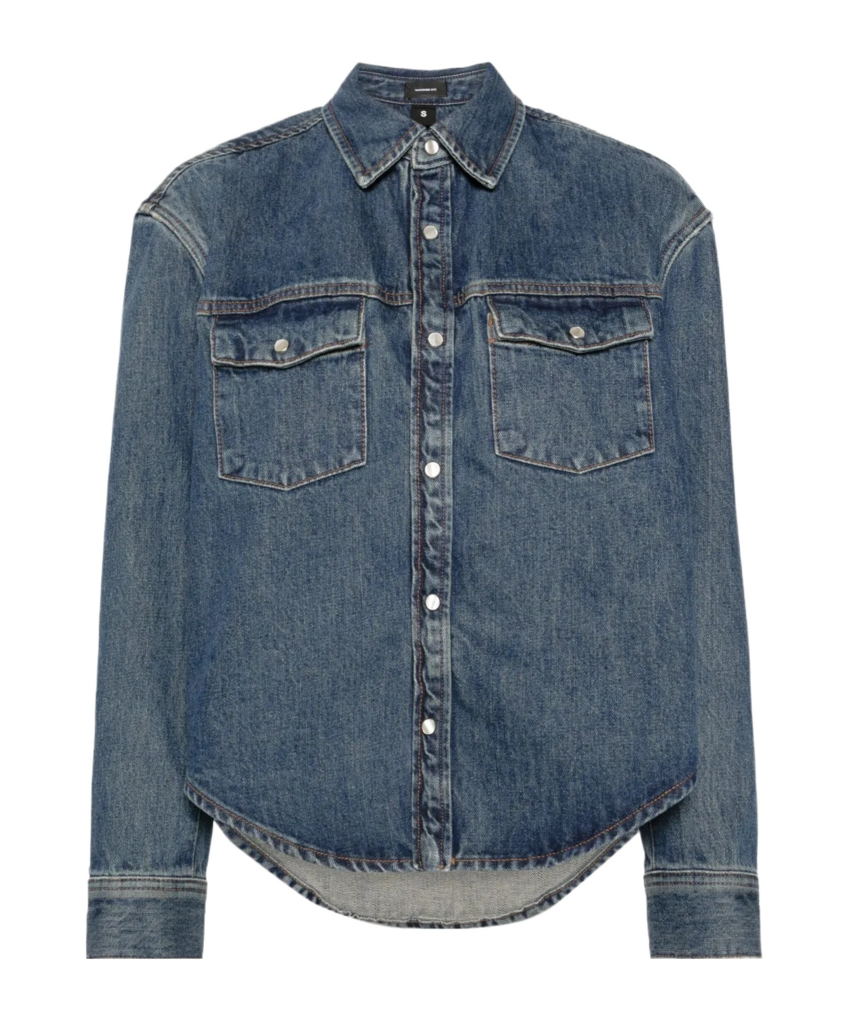 Wardrobe.nyc Press-stud Denim Jacket