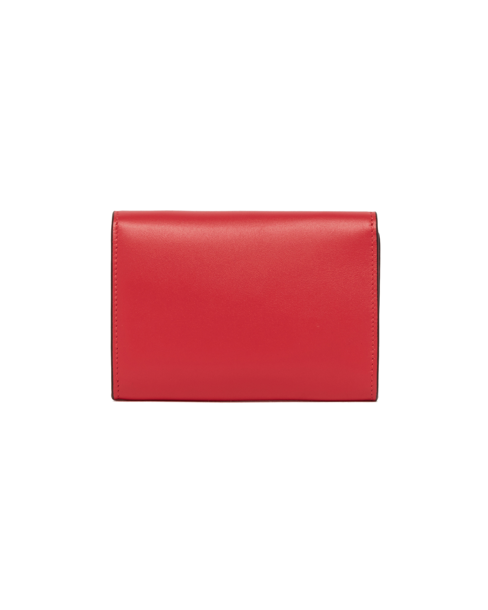 Marni Shoulder Strap Wallet In Red