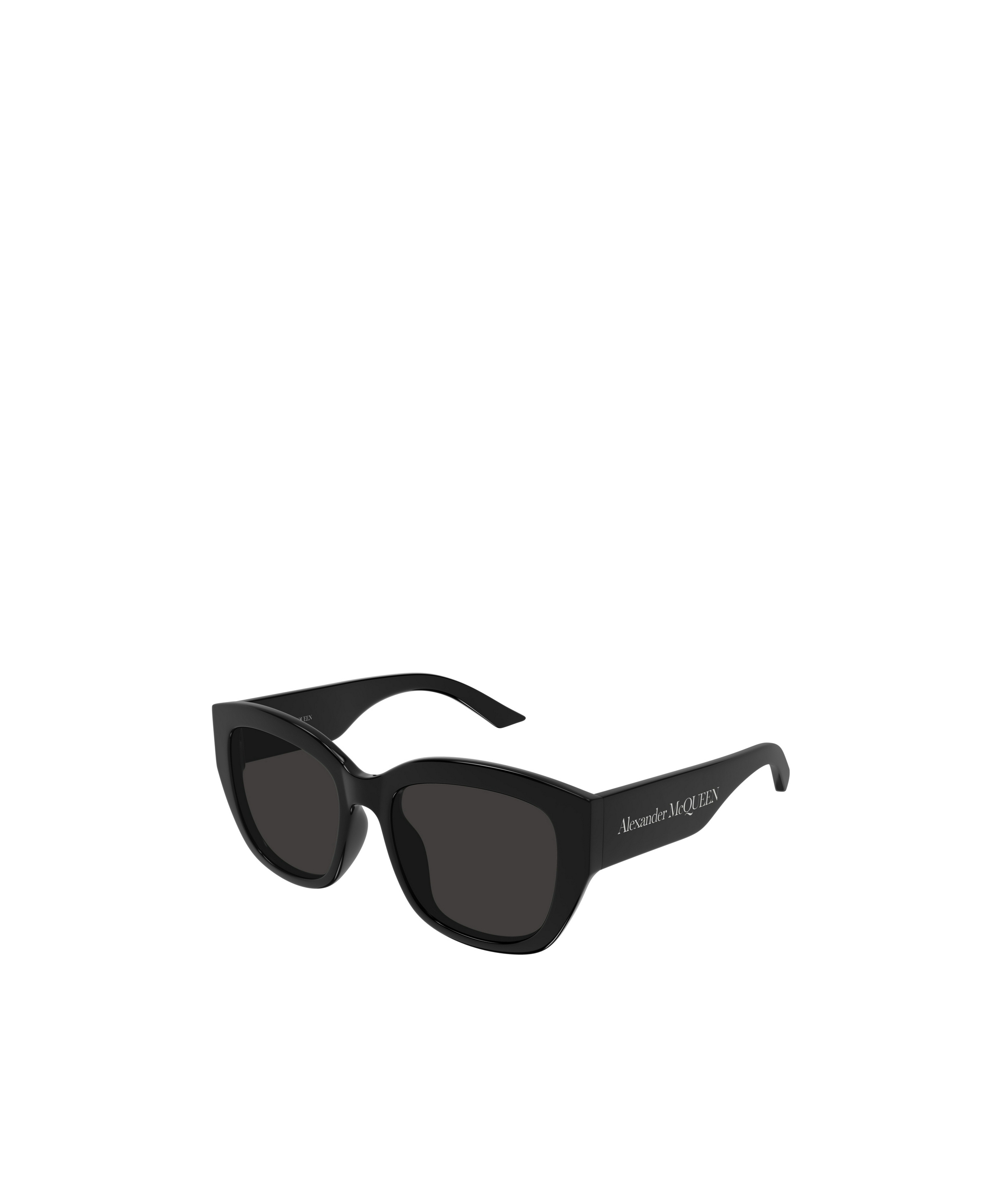 Alexander Mcqueen Eyewear Square Frame Sunglasses In Black