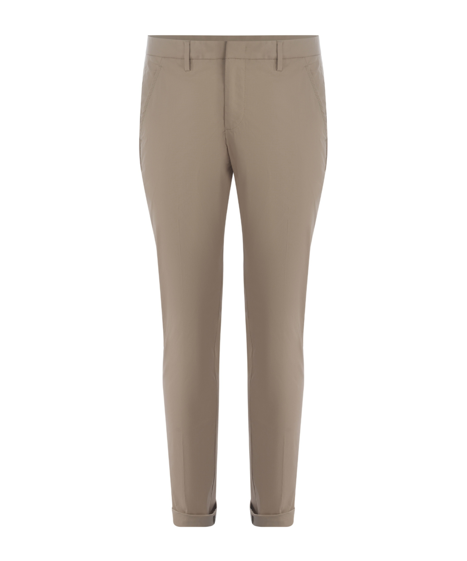 Dondup Gaubert Straight-leg Trousers In Gray