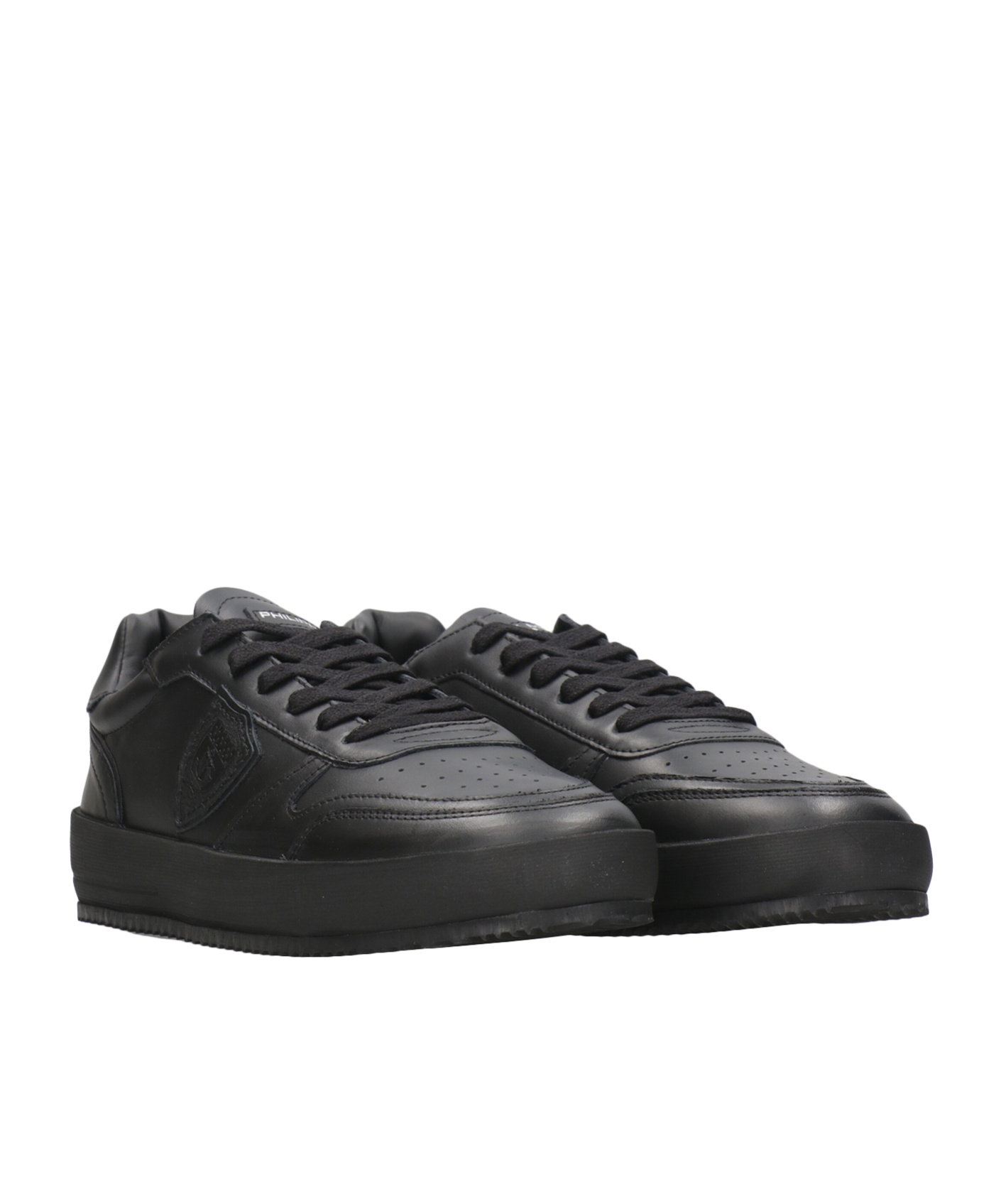 Philippe Model Nice Low-top Sneakers In Black