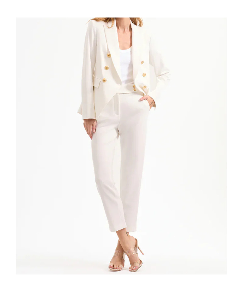 Veronica Beard Miller Blazer In White