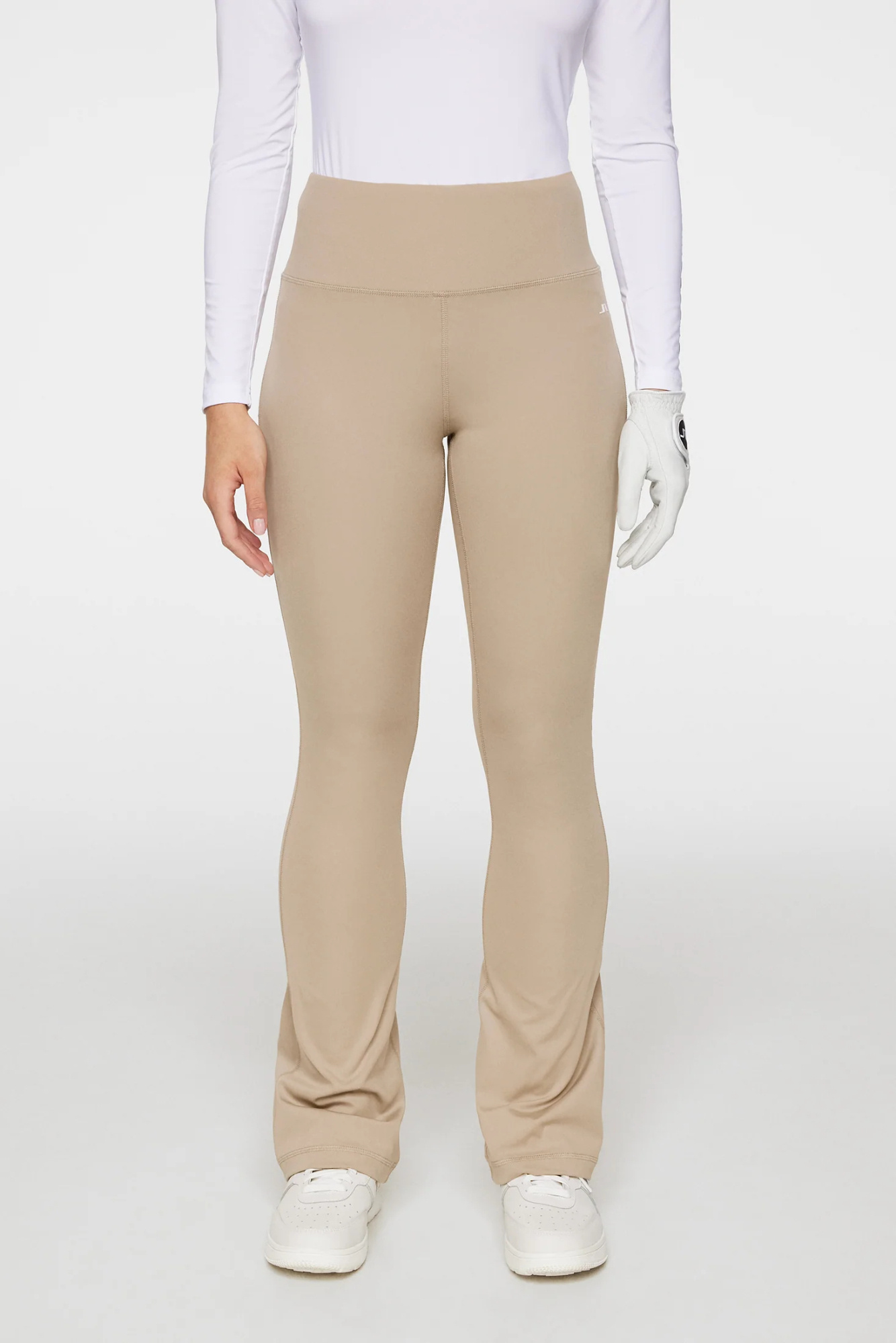 J. Lindeberg Fiona Flared Leggings In Brown
