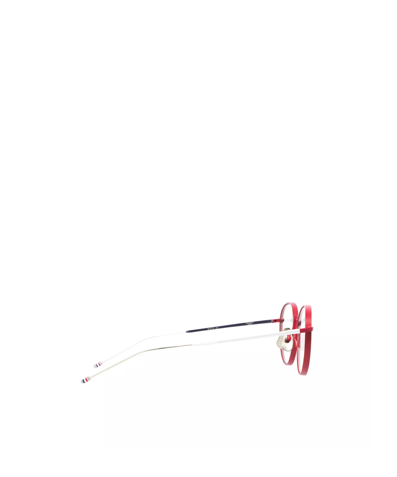 Thom Browne Logo Flat Mirror In Red