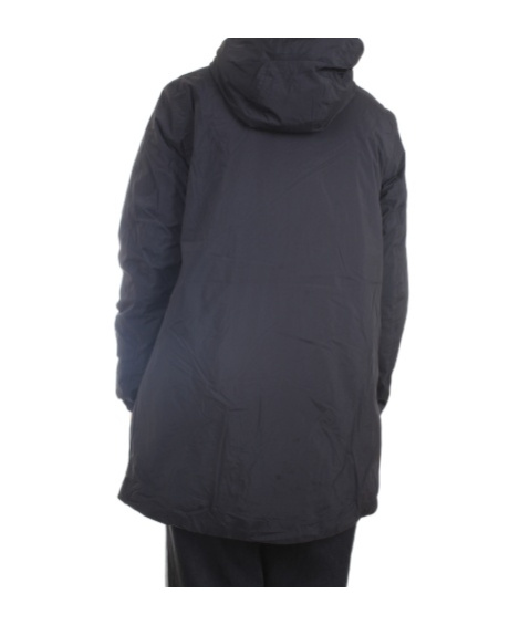 K-way Hooded Down Jacket In Blue