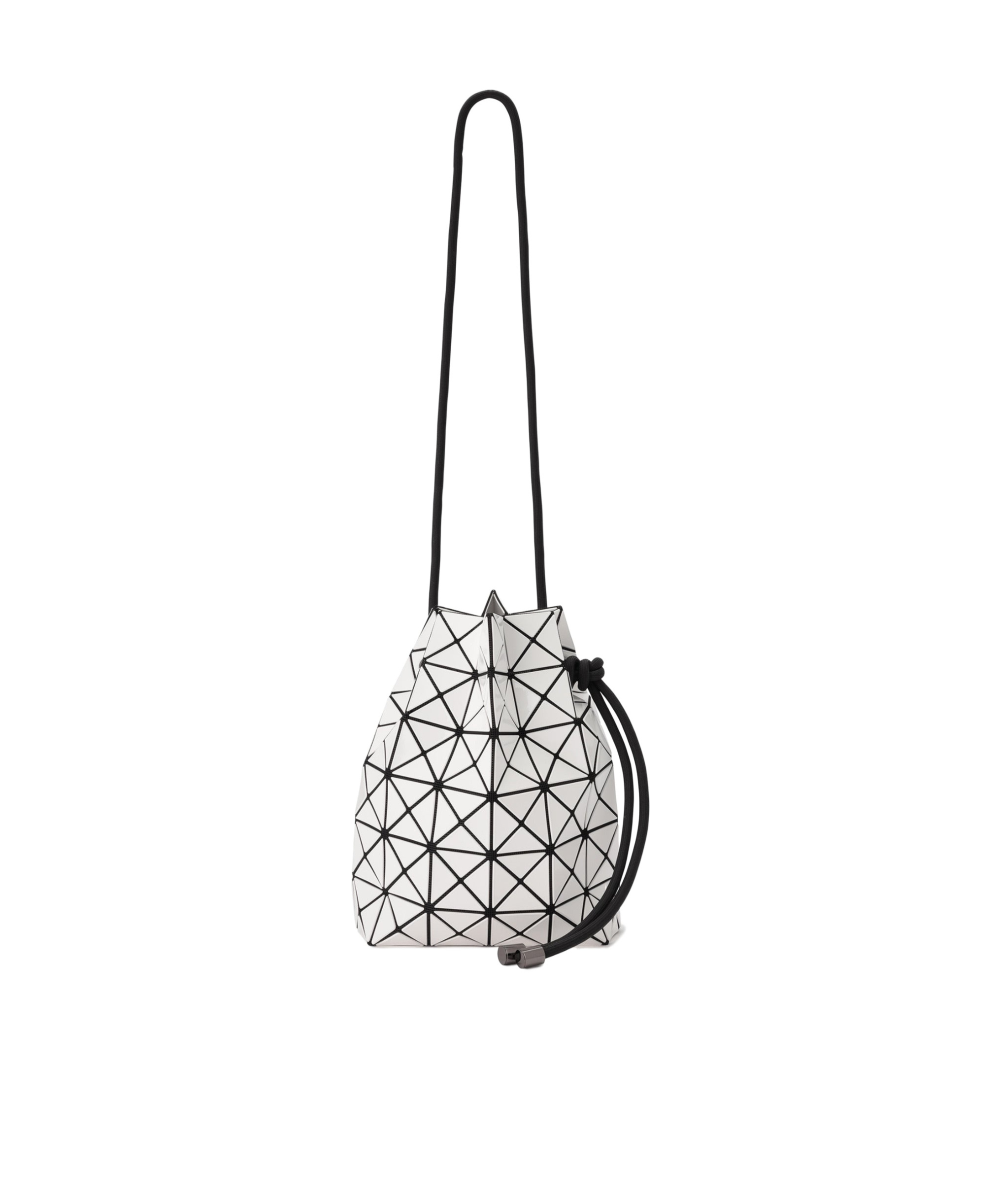 BAO BAO ISSEY MIYAKE GEOMETRIC-PATTERN BUCKET BAG
