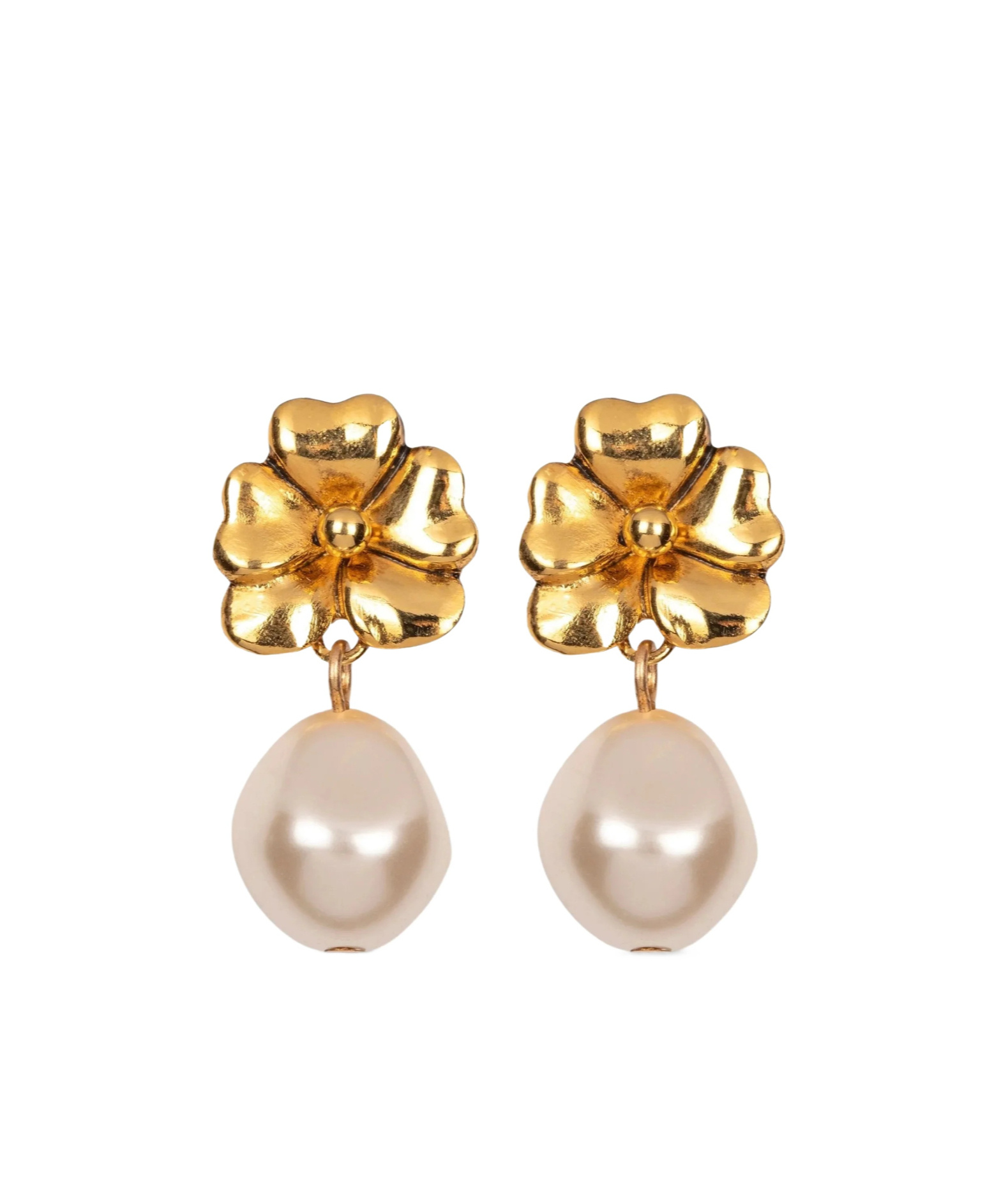 Jennifer Behr 18kt Gold Plated Luiza Drop Earrings In Brown