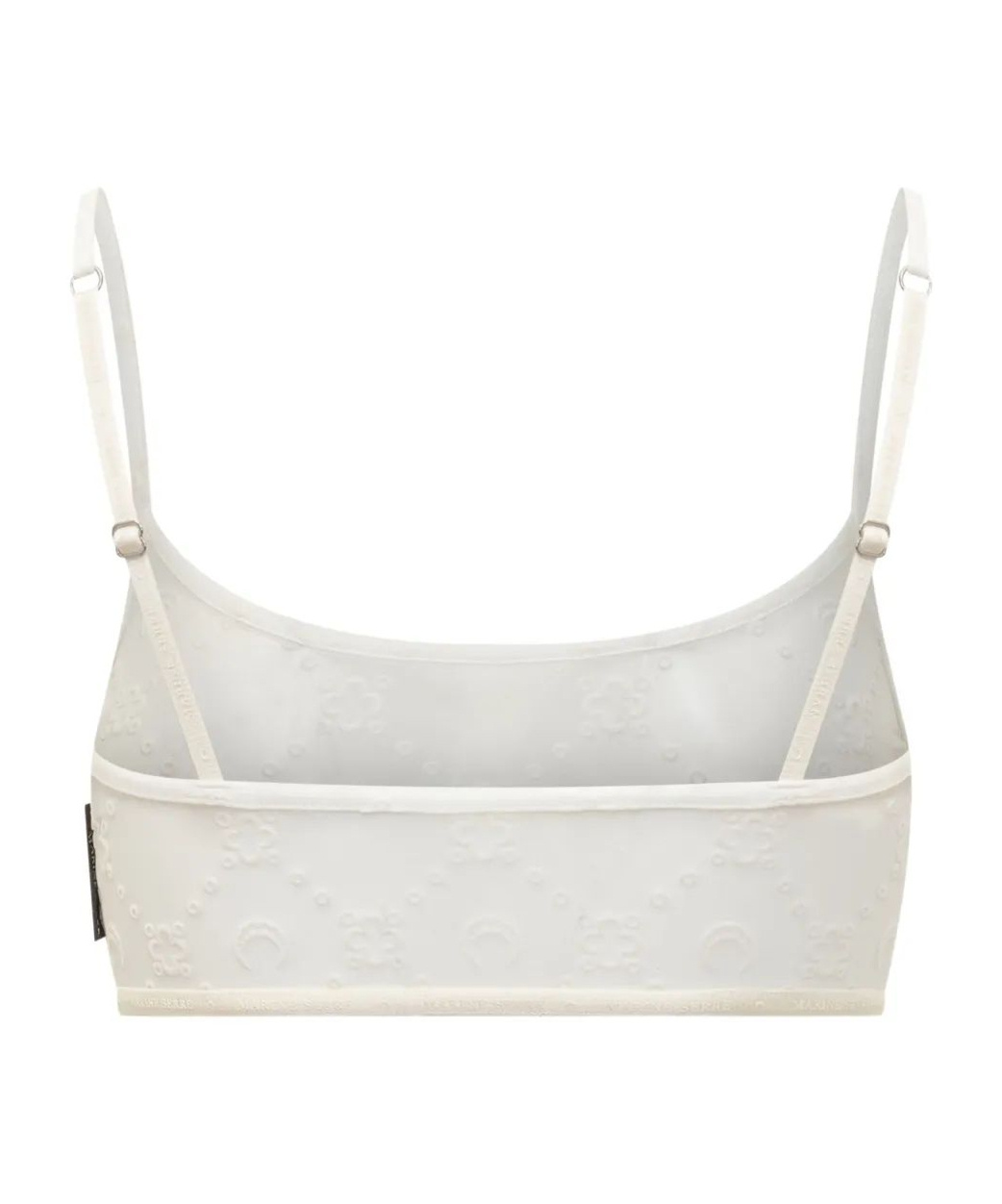 Marine Serre Patterned-jacquard Bra