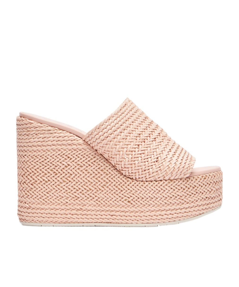 Casadei Twiga 130mm Mules In Nude