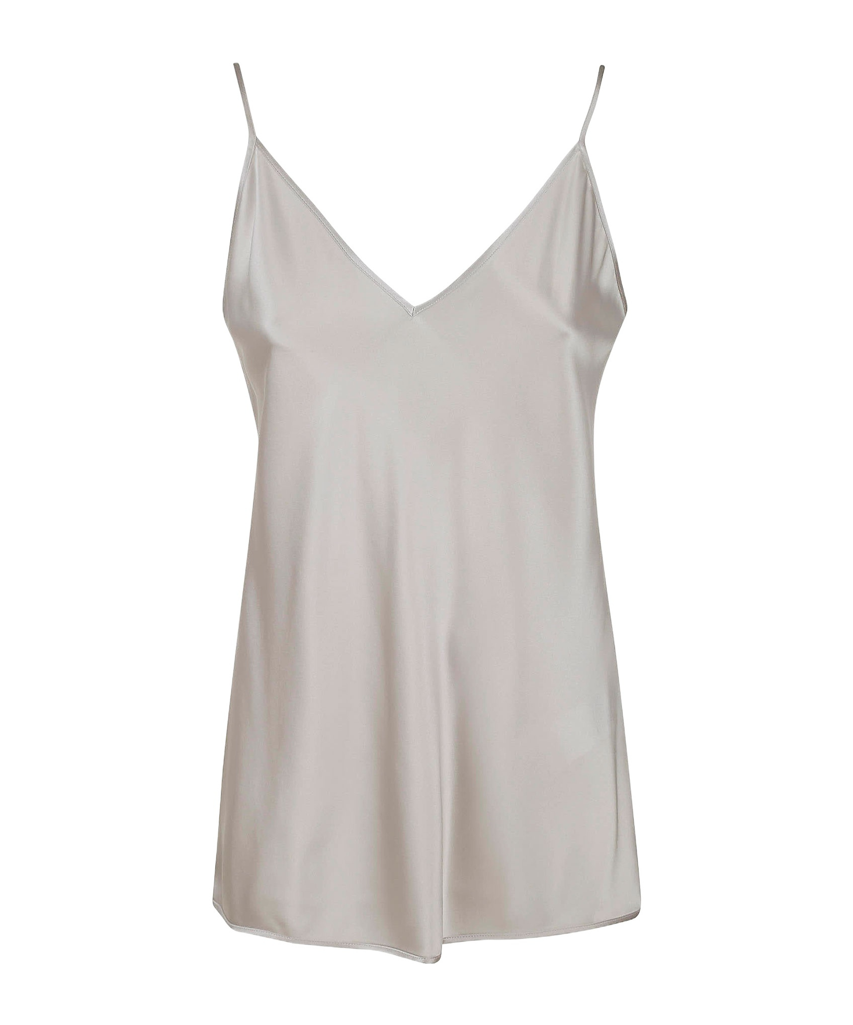 Max Mara V-neck Sleeveless Top In Gray