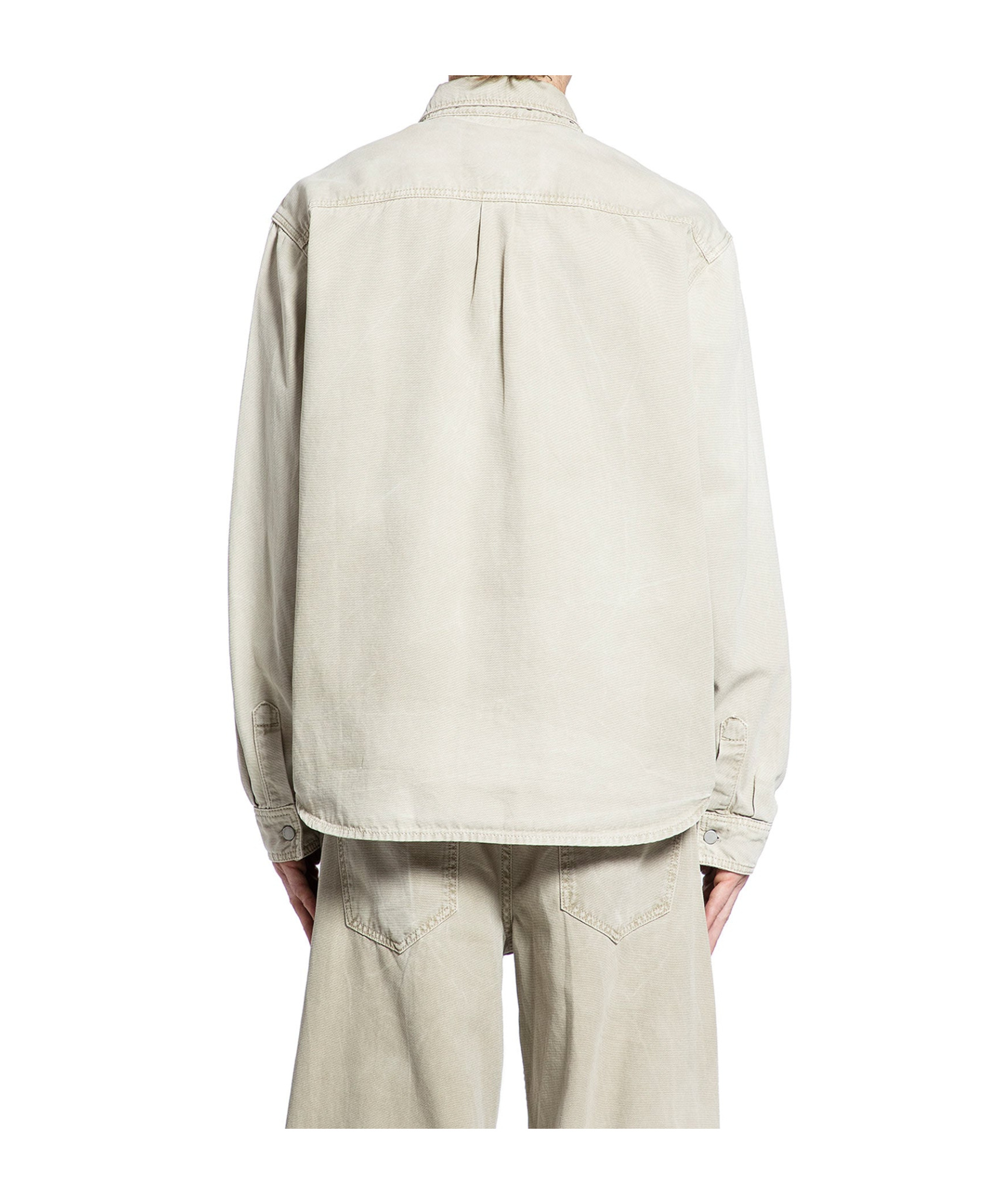 44 Label Group Long Sleeve Casual Jacket In White
