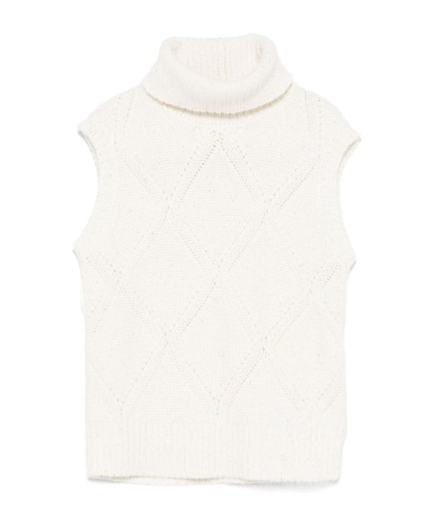 FABIANA FILIPPI SLEEVELESS SWEATER