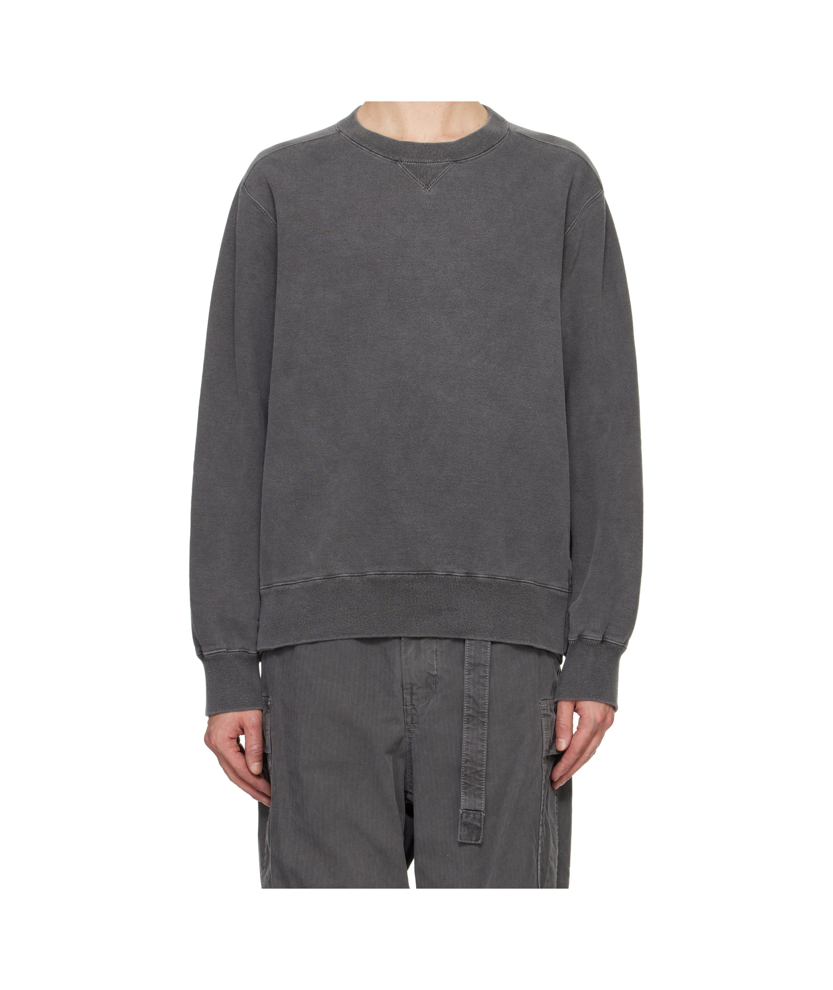 Sacai Long-sleeved Sweater In Black