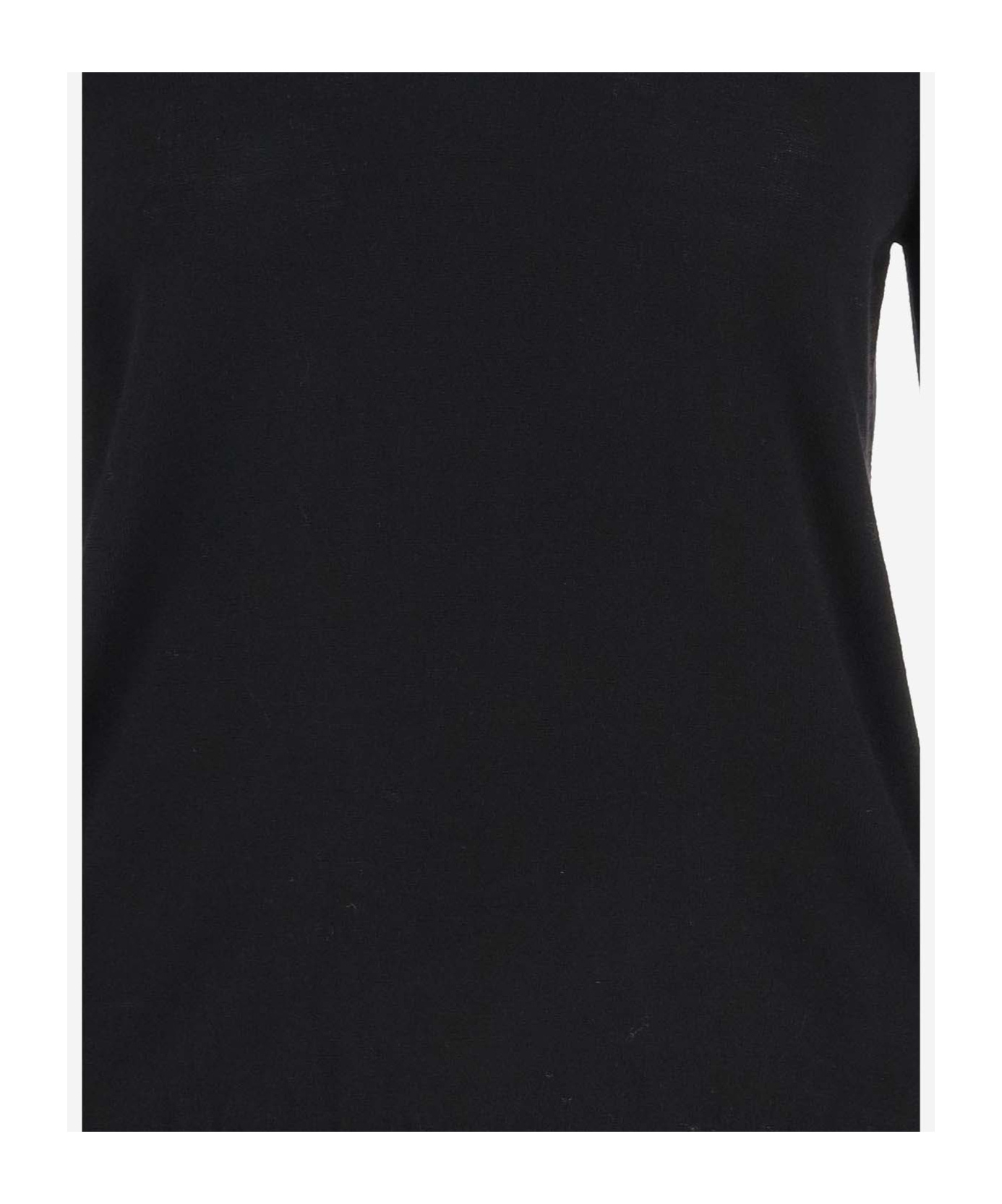 Partow Long-sleeved Sweater In Black