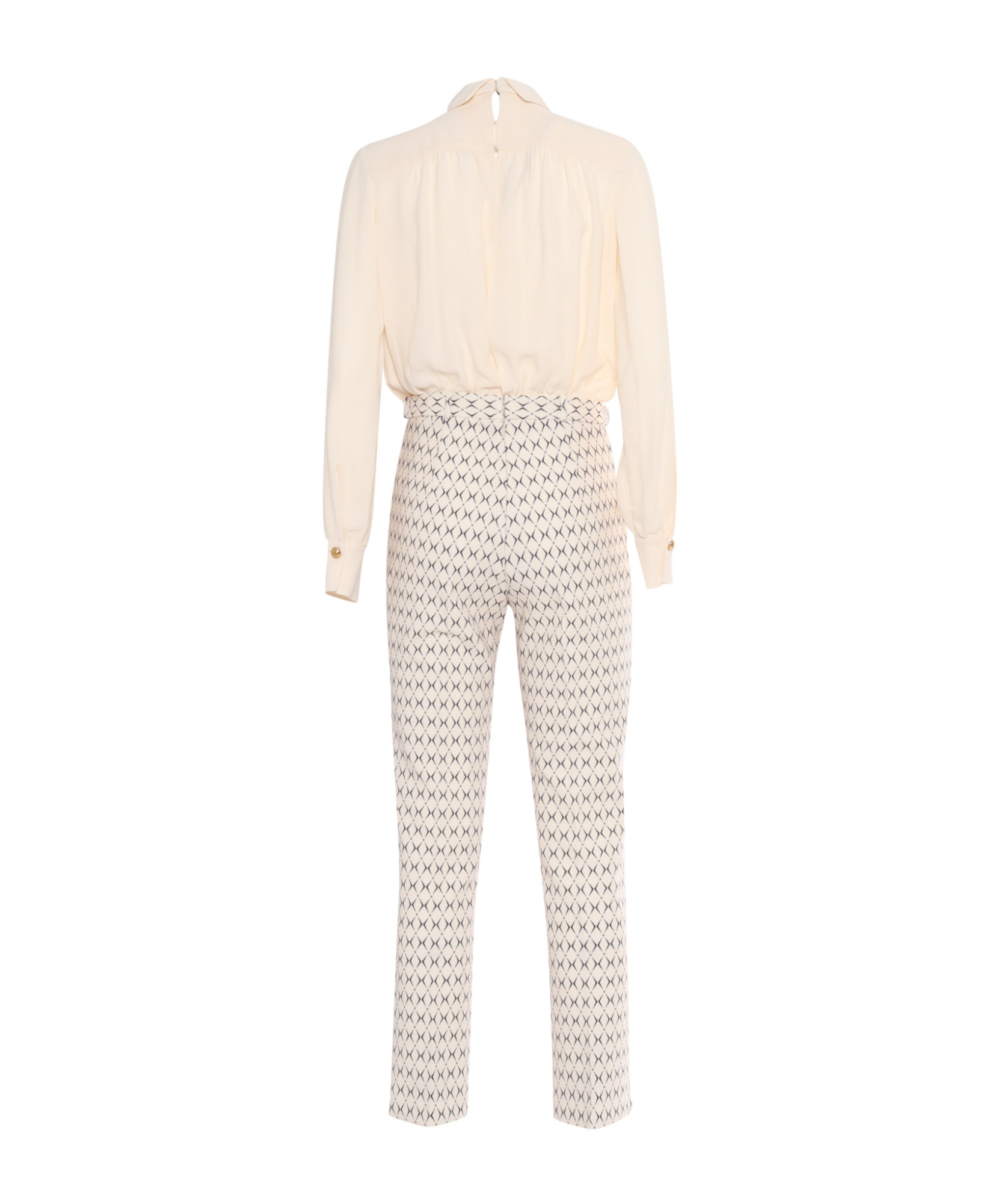 Elisabetta Franchi Jumpsuit In White