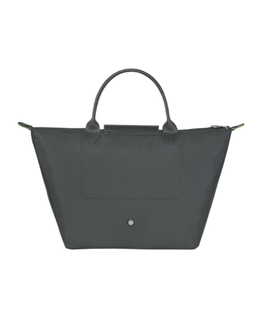 Shop Longchamp Running Horse Embroidered Short-handle Handbag In Black