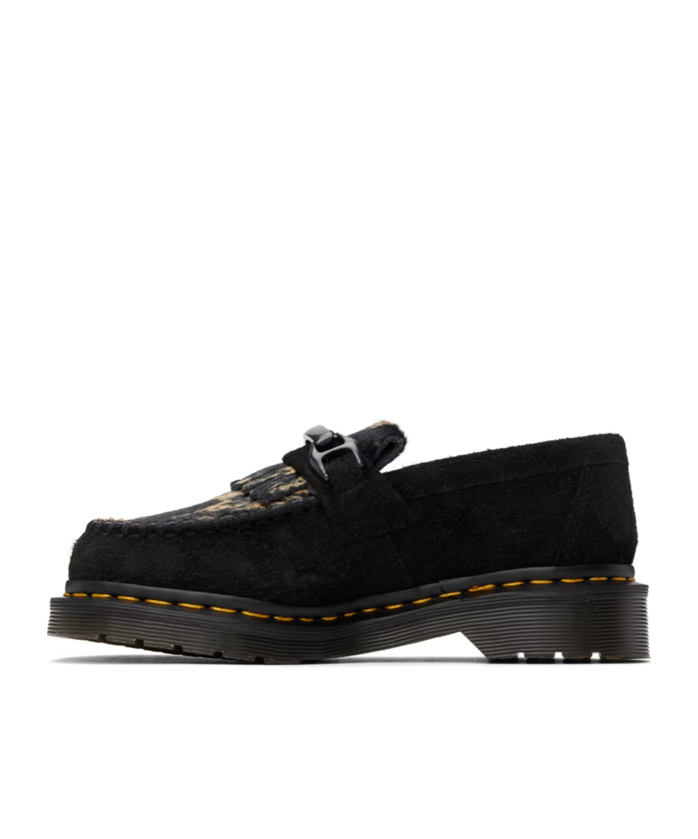 Dr. Martens' Adrian Snaffle Tassel Loafers In Black