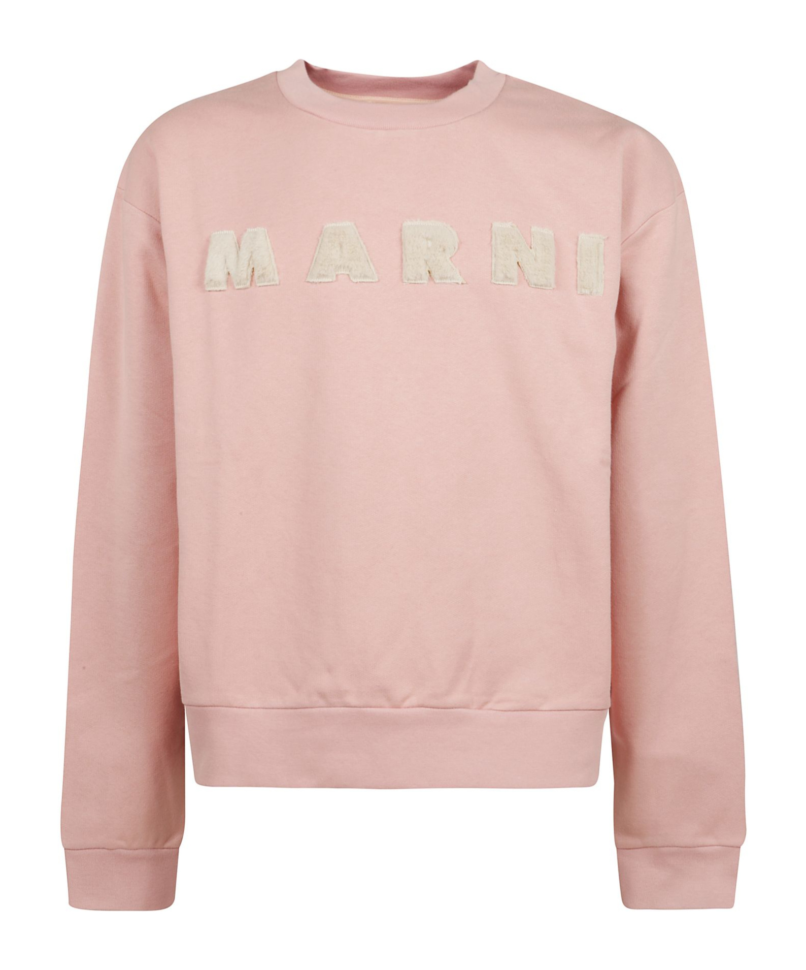 Marni Logo Sweatshirt In Pink