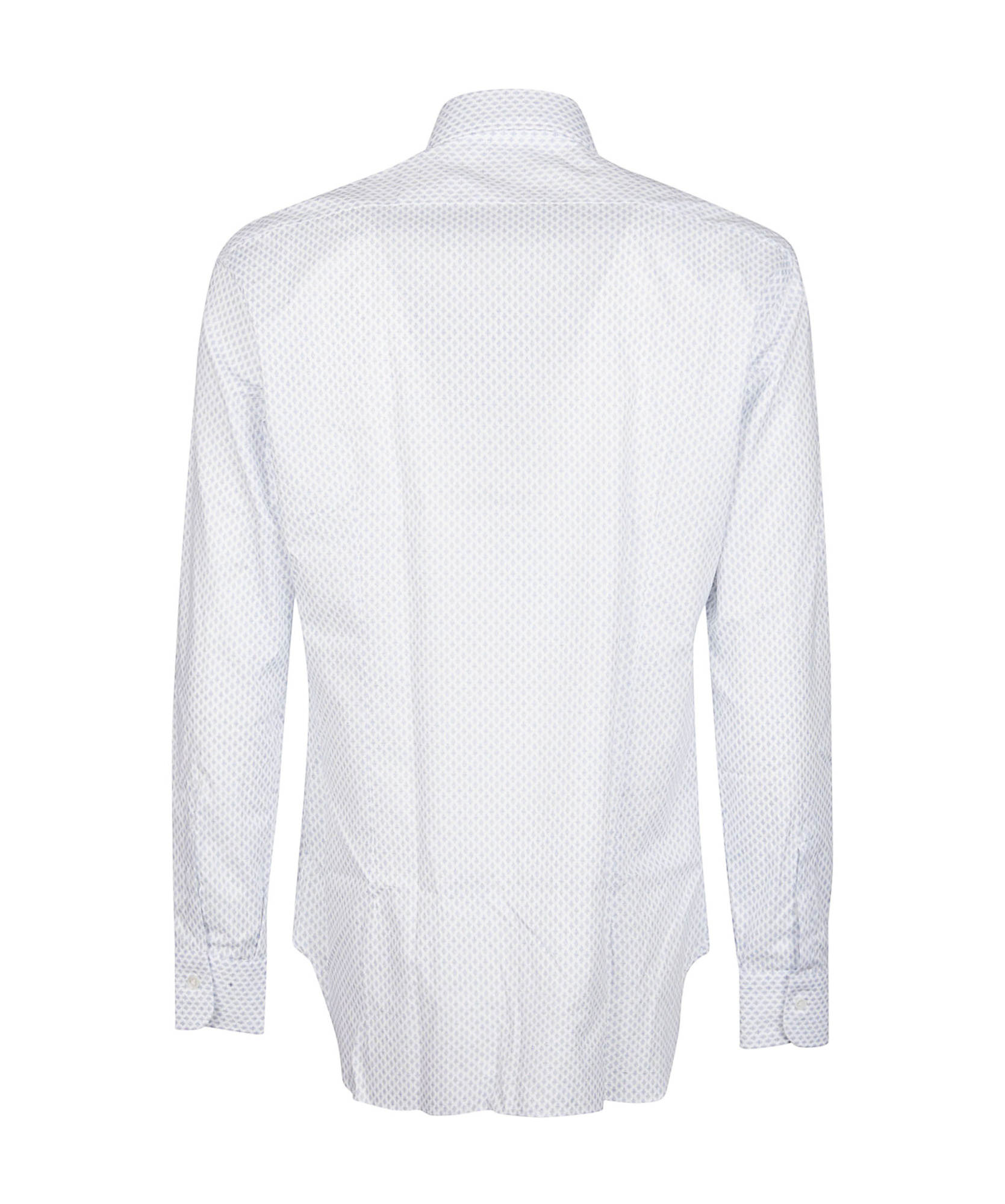 Barba Napoli Long-sleeved Shirt In White