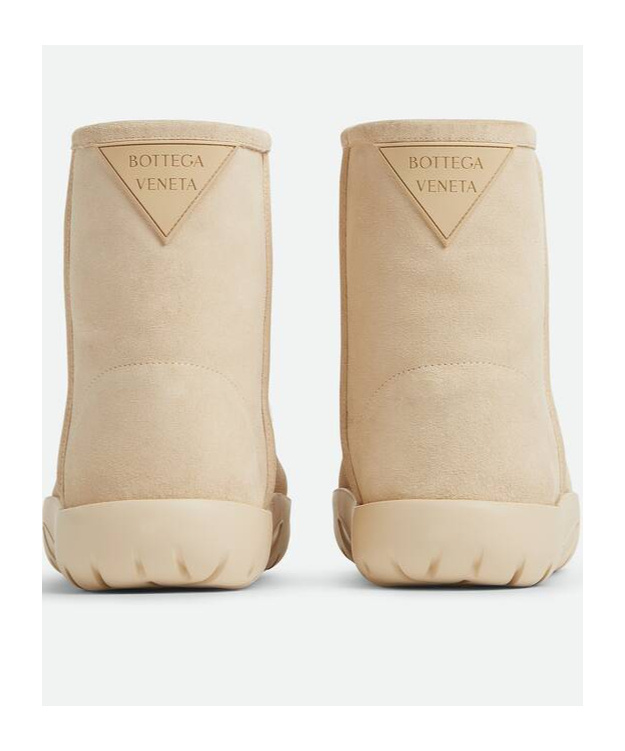 Bottega Veneta Snap Ankle Boot In Nude