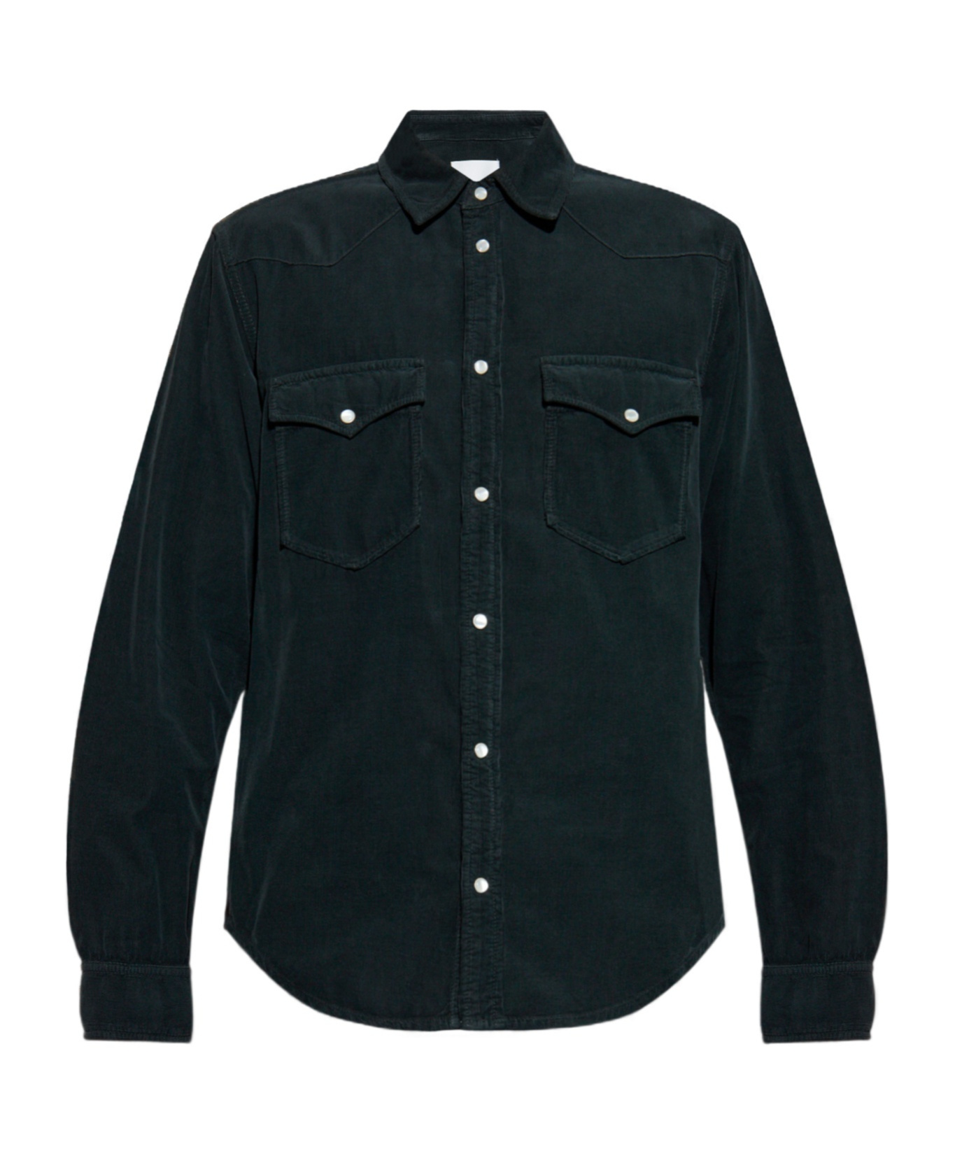Isabel Marant Long-sleeved Shirt In Black