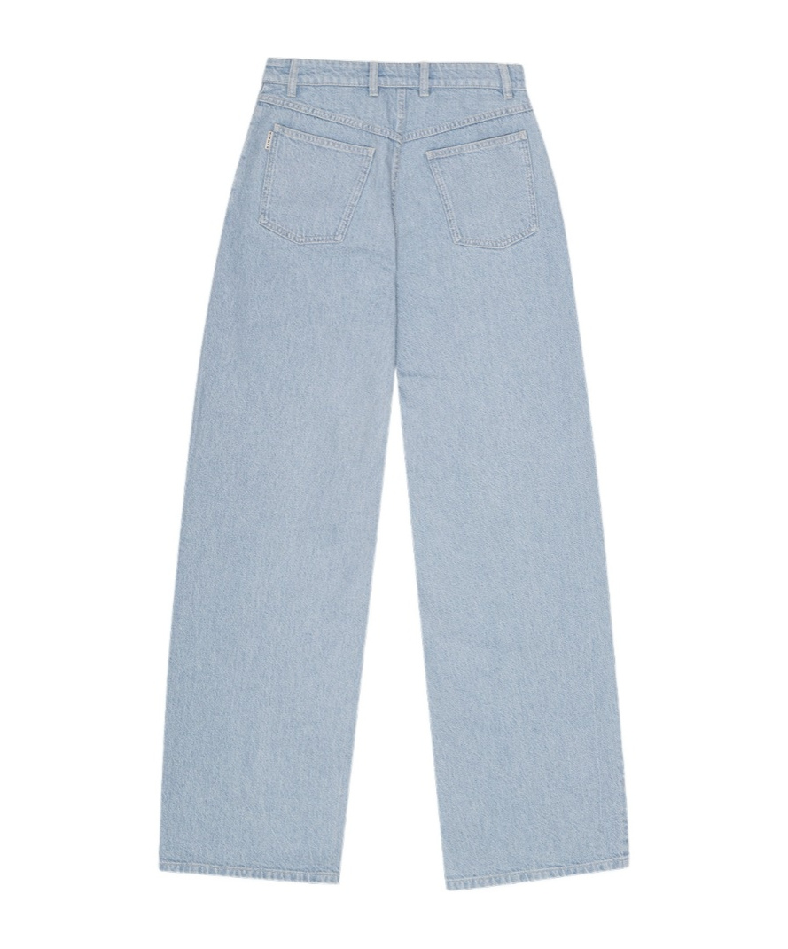 Remain Birger Christensen Cocoon Denim Pants In Blue