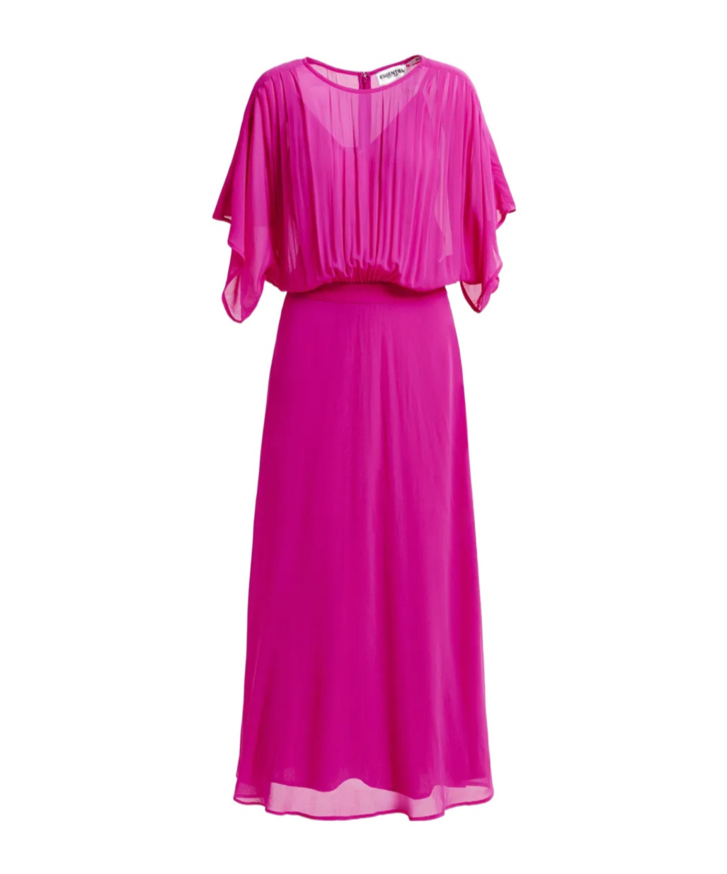 Essentiel Antwerp Hikart Maxi Dress In Pink