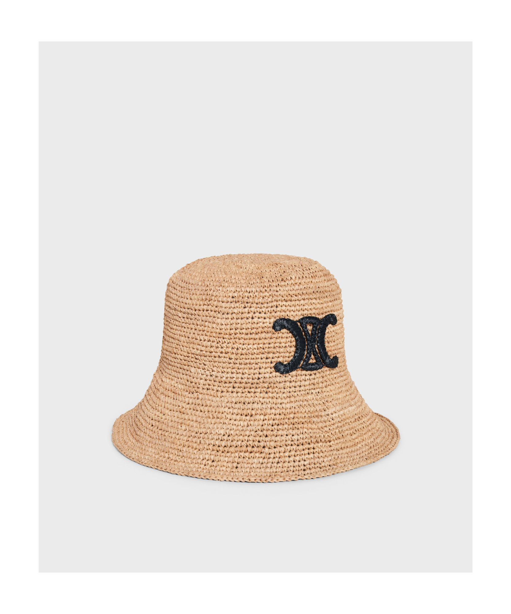 Celine Triomphe Bucket Hat In Honey-colored