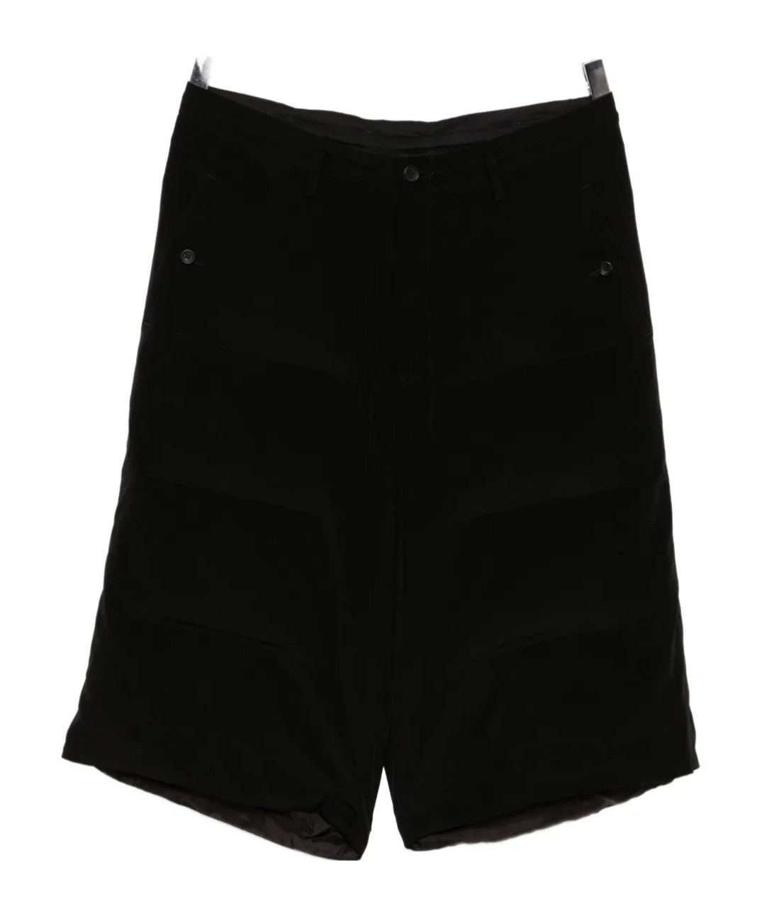 Yohji Yamamoto Padded Short Pants In Black