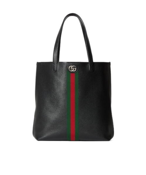 Gucci Ophidia Large Tote Bag In Black
